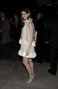 Anne Hathaway Love & Other Drugs screening at the DGA Theater in New York City on November 16, 2010