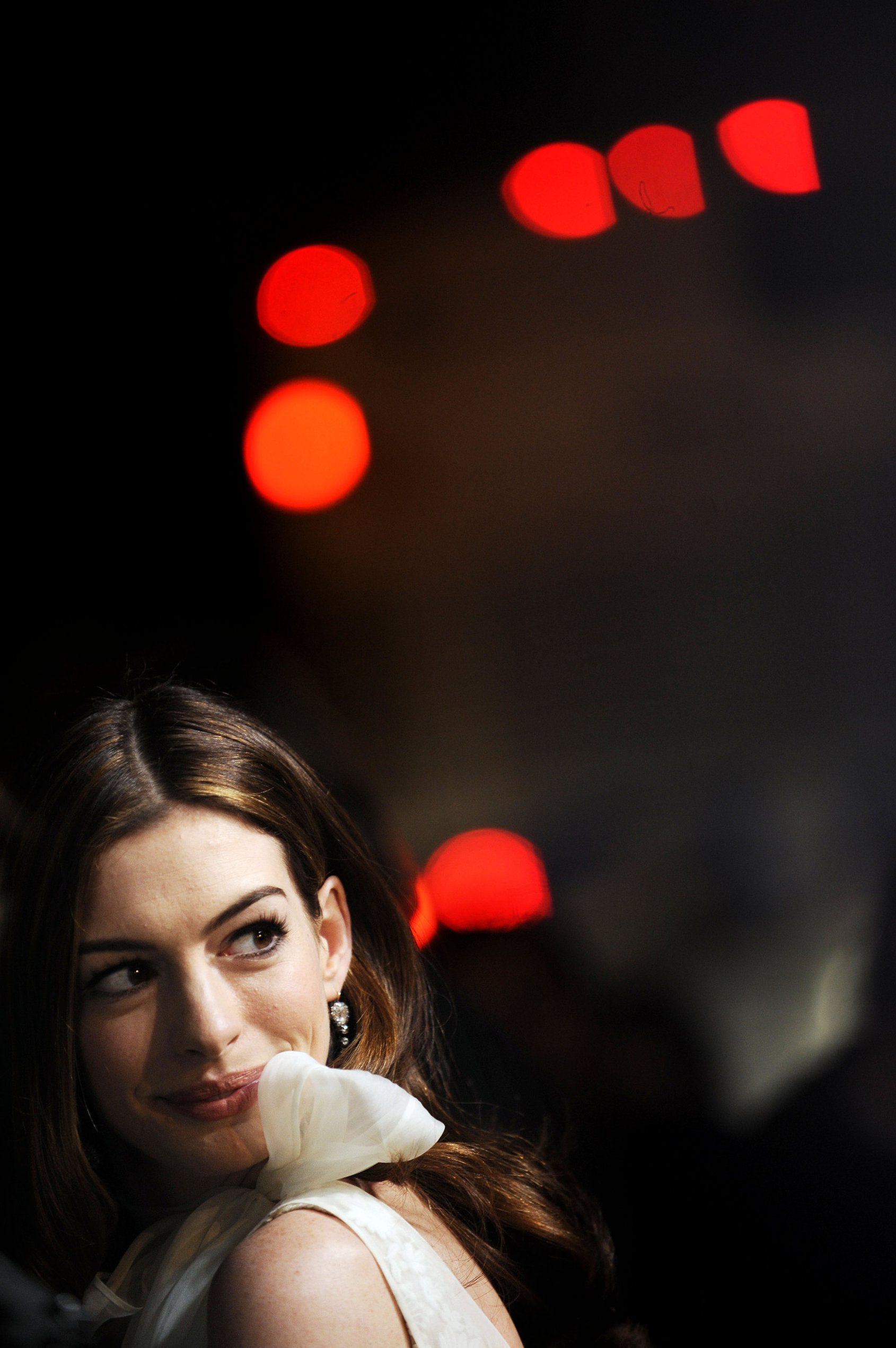 Anne Hathaway Love & Other Drugs screening at the DGA Theater in New York City on November 16, 2010
