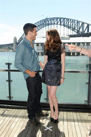Anne Hathaway press conference at Welsh Bay in Sydney on December 6, 2010