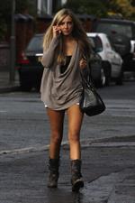 Alice Barlow Liverpool candids on May 13, 2011