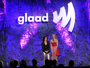 Ali Larter 23rd annual Glaad Media Awards in Los Angeles on April 21, 2012