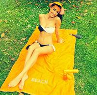 Melita Toniolo in a bikini