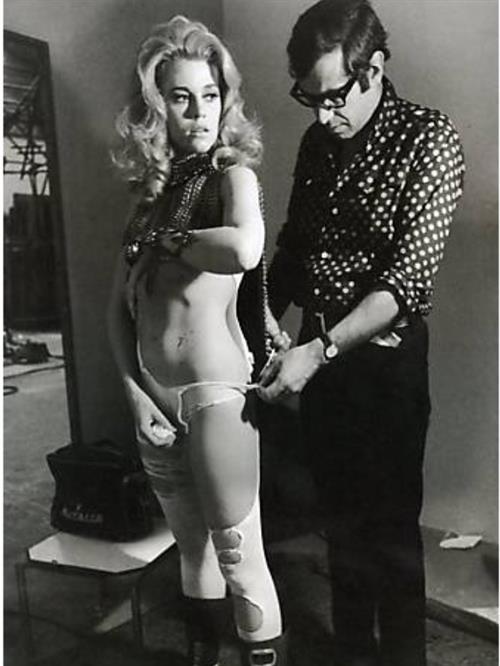Jane Fonda in lingerie