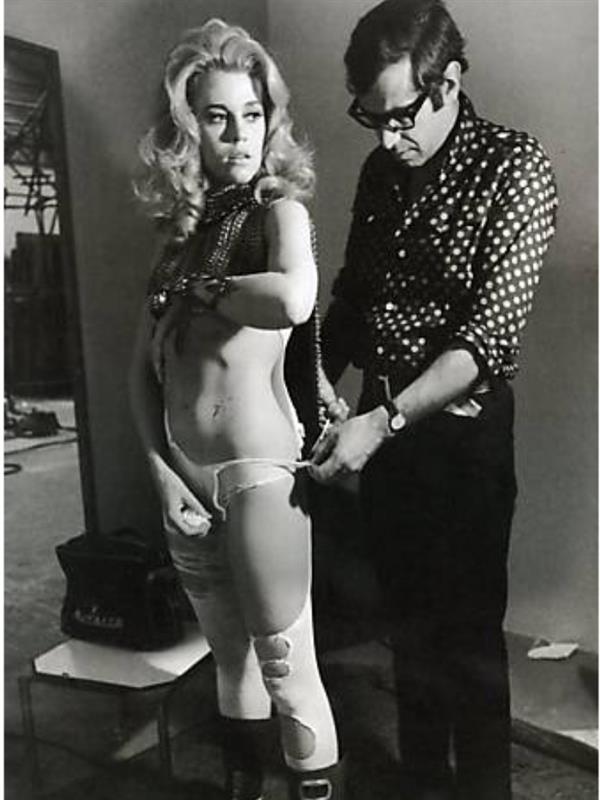 Jane Fonda in lingerie