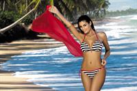 Beatrice Chirita in a bikini