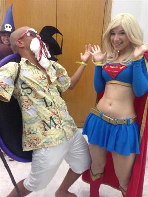 Enji Night as Supergirl