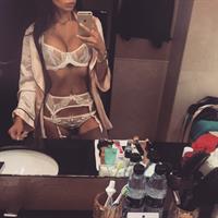 Anonymous in lingerie taking a selfie