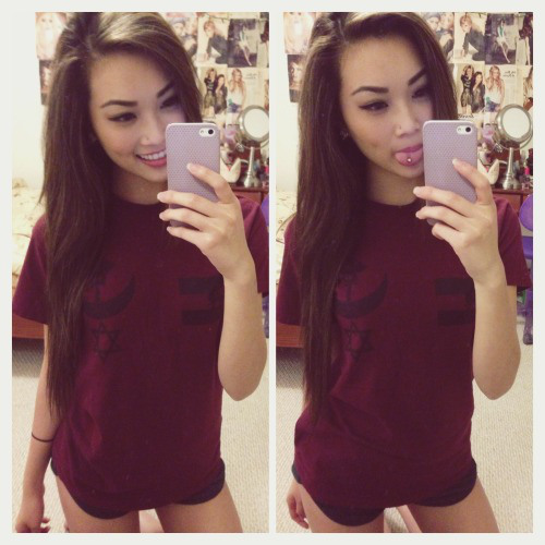 Anonymous taking a selfie