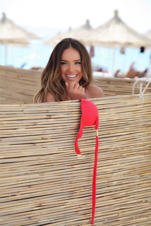 Ilda Bejleri in a bikini