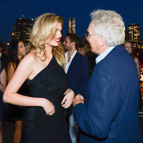 Kate Upton at David Yurman's Annual Rooftop Soiree in NY on July 30, 2013