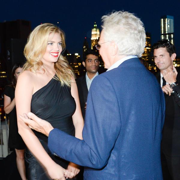 Kate Upton at David Yurman's Annual Rooftop Soiree in NY on July 30, 2013