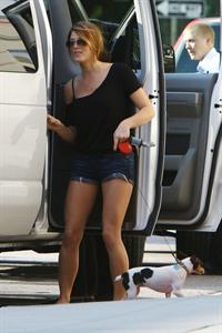 Ashley Greene on the set of lol Laughing out Loud in Detroit July 16, 2010 