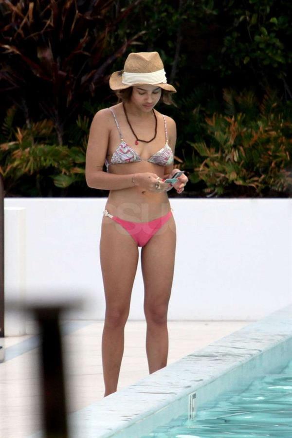 Zoe Kravitz in a bikini