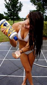 Anonymous in a bikini