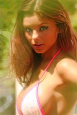 Davin Lexen in a bikini