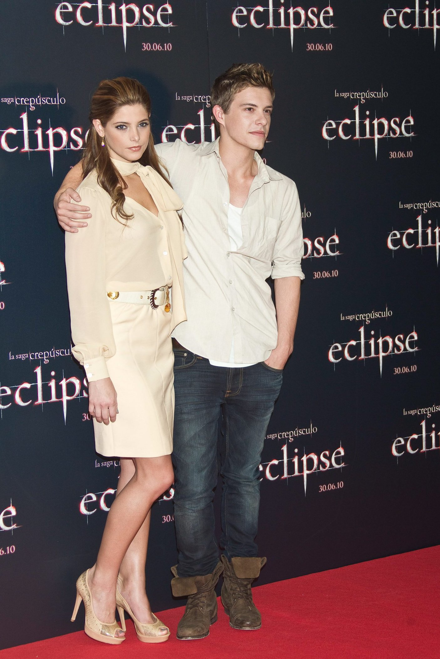 Ashley Greene photocall for the Twilight Saga Eclipse on June 28, 2010 in Madrid, Spain
