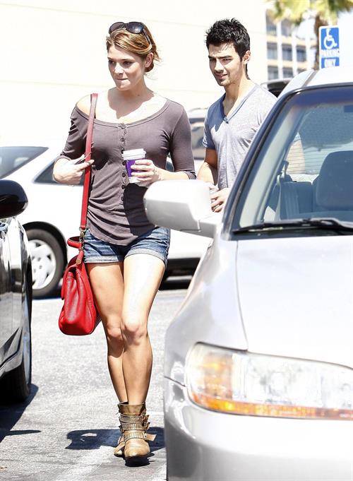 Ashley Greene walking around in Studio City on August 9, 2010