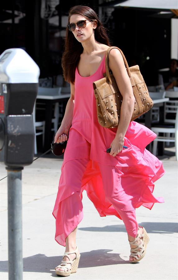 Ashley Greene outside Toast Restaurant in Los Angeles on June 13, 2012