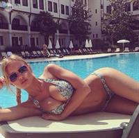 Olya Abramovich in a bikini