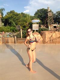 Luly Drozdek in a bikini