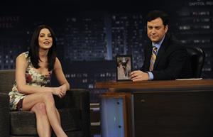 Ashley Greene Jimmy Kimmel Live Show 