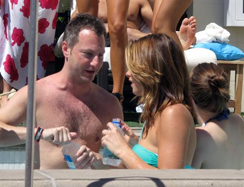 Ashley Greene Bikini Pictures Ashley Greene hosts a pool party at the Wet Republic on August 7, 2010 in Las Vegas, Nevada