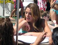 Ashley Greene hosts a pool party at the Wet Republic on August 7, 2010 in Las Vegas, Nevada