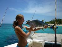 Anonymous in a bikini