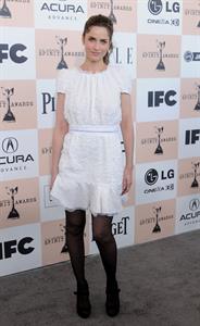 Amanda Peet Film Independent Spirit awards at Santa Monica Beach on February 26, 2011