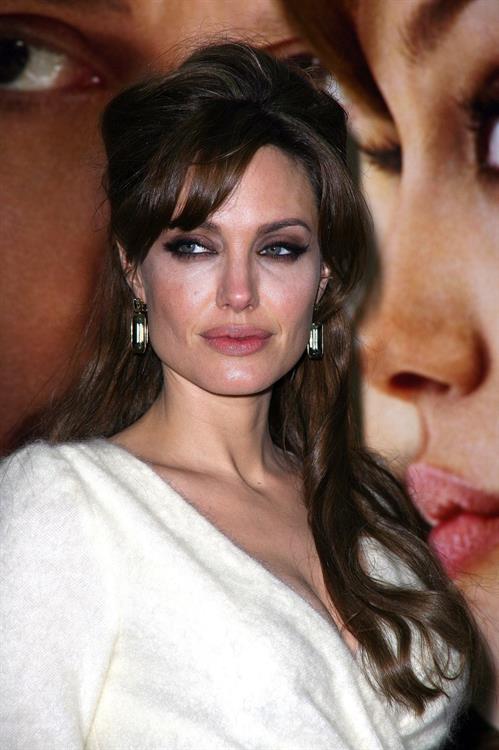 Angelina Jolie the Tourist world premiere in New York on December 6, 2010