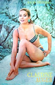 Claudine Auger in a bikini