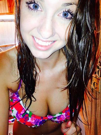 Anonymous in a bikini