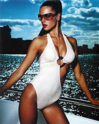 Anonymous in a bikini