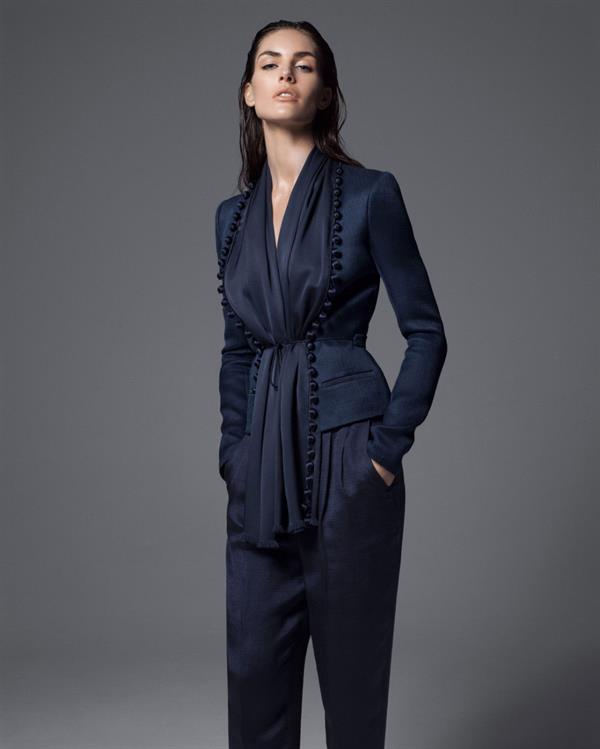 Hilary Rhoda Has a New York State of Mind for Bergdorf Goodman Spring 2013