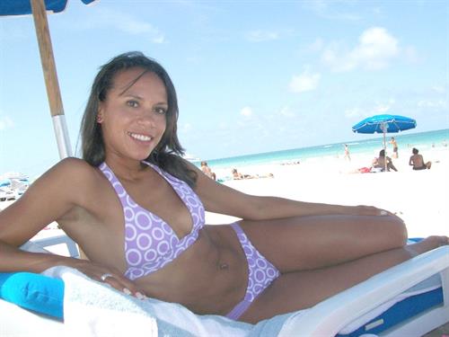 Anonymous in a bikini