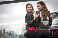 Alessandra Ambrosio the grand opening of a Victoria Secrets store in Toronto on October 28, 2010 