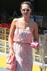 Jessica Alba out shopping in Hollywood on July 21, 2012