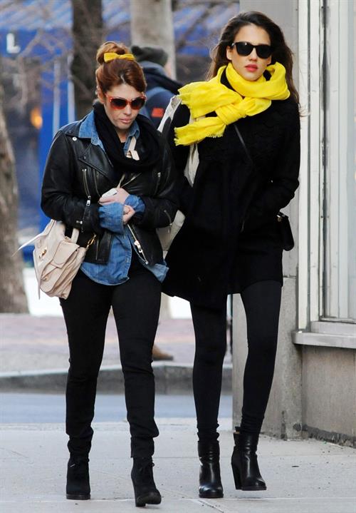 Jessica Alba Pictures Jessica Alba out and about in New York on March 9, 2012
