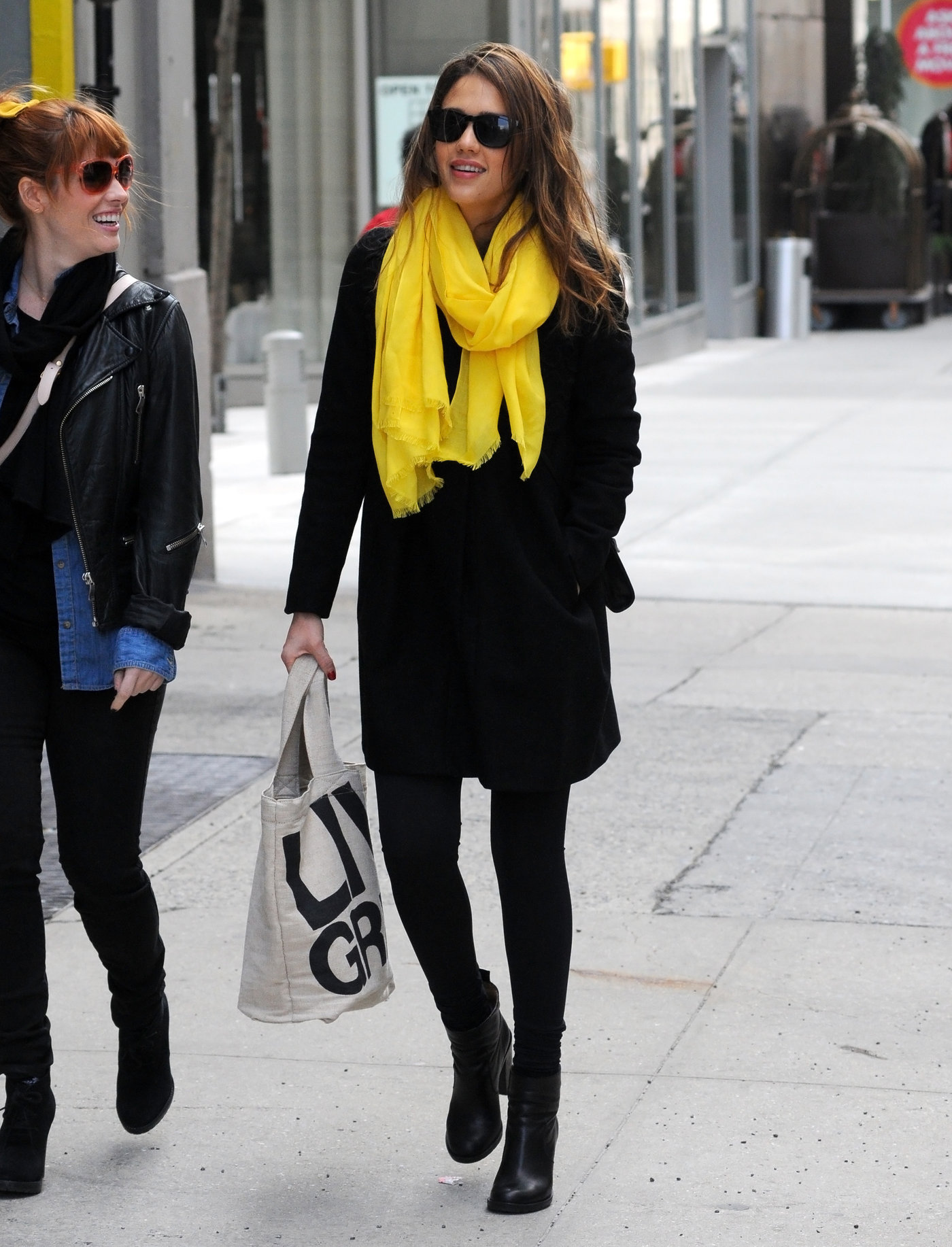 Jessica Alba out and about in New York on March 9, 2012