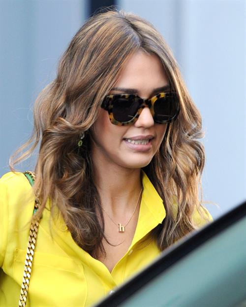 Jessica Alba in Los Angeles on January 26, 2012
