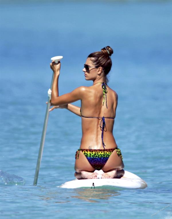 Alessandra Ambrosio in a bikini