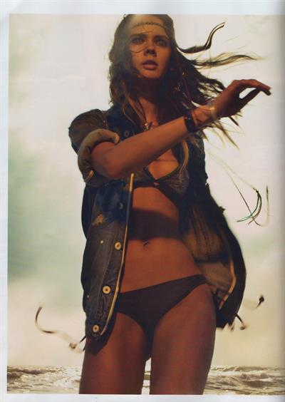 Monika Jagaciak in a bikini