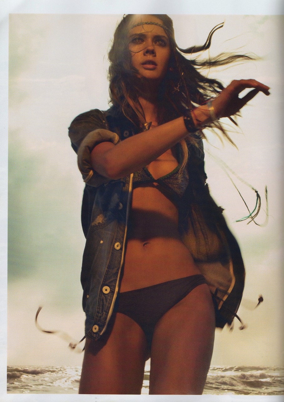 Monika Jagaciak in a bikini