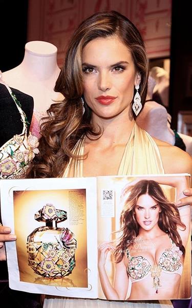 Alessandra Ambrosio in lingerie