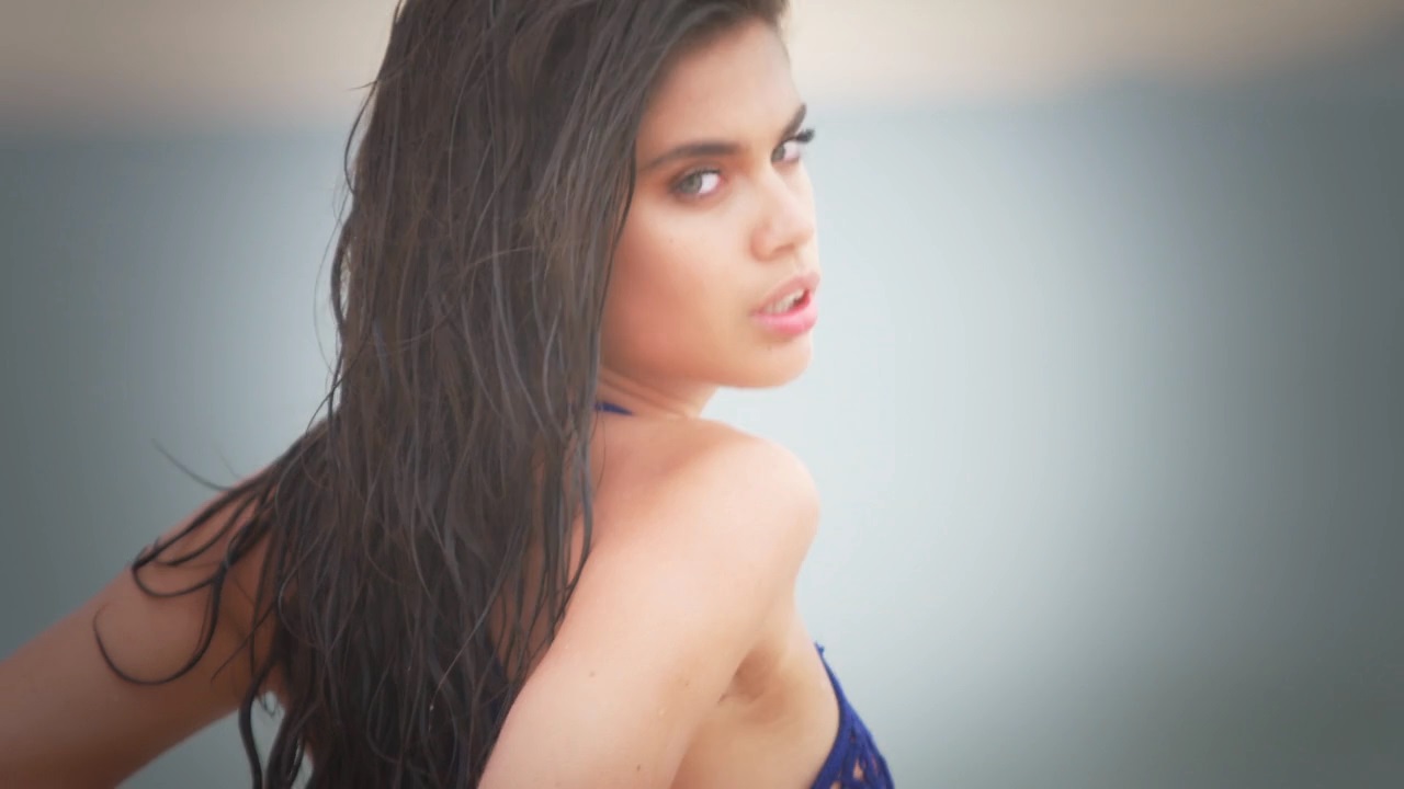 Sara Sampaio in a bikini