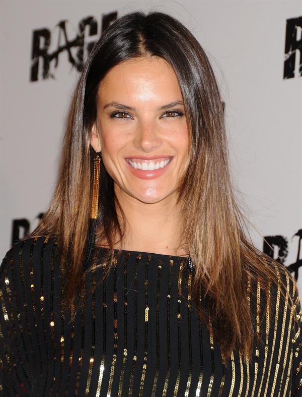 Alessandra Ambrosio launch of the new video game Rage in Los Angeles on September 30, 2011 