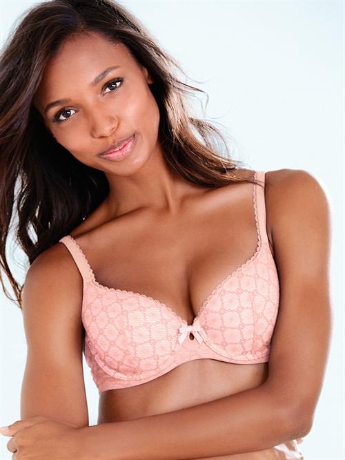 Jasmine Tookes in lingerie