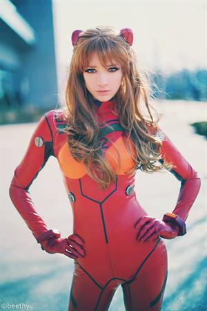 Lyz Brickley - Asuka cosplay