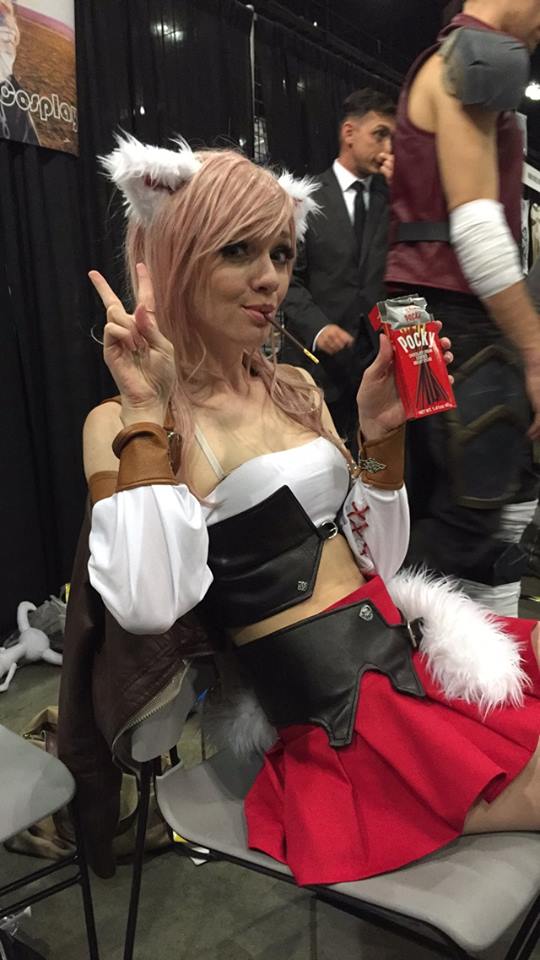 Lyz Brickley - Miqo'te Lightning Cosplay