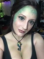 Abby Dark-Star taking a selfie